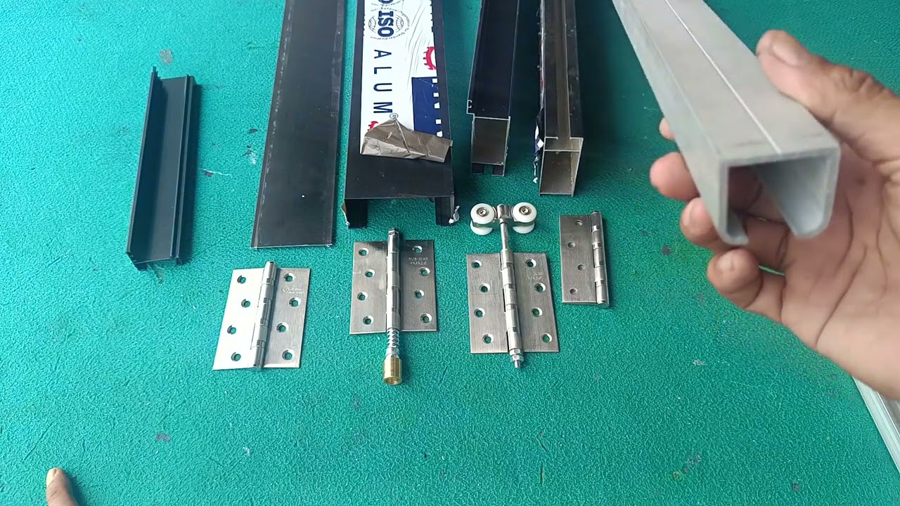 ternyata ini yang di gunakan untuk pintu lipat aluminium #urbanaluminium #pintulipataluminium