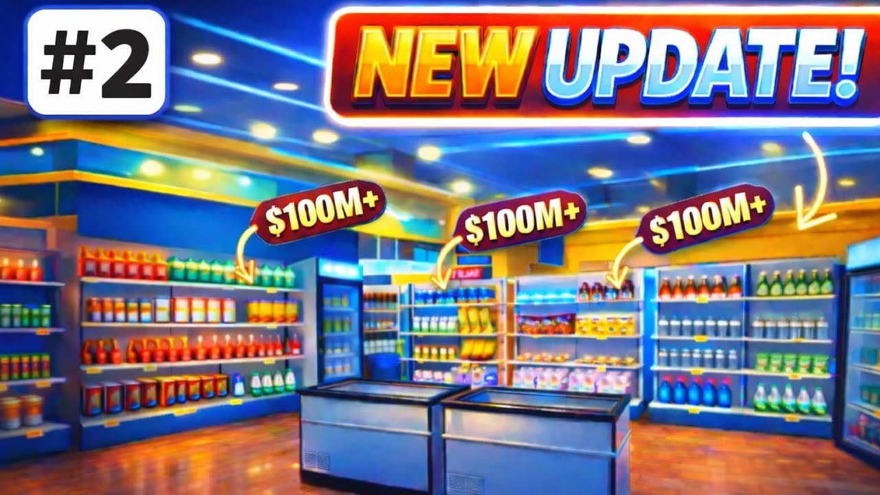 Supermarket simulator game ka new update 🙃
