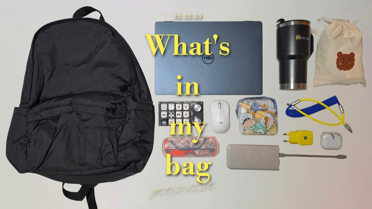 왓츠인마이백🎒 직장인 출근 가방에는 뭐가 들었을까? | What's in my bag? | 한달에 한번 출근하는 직장인의 출근 준비 | 스을