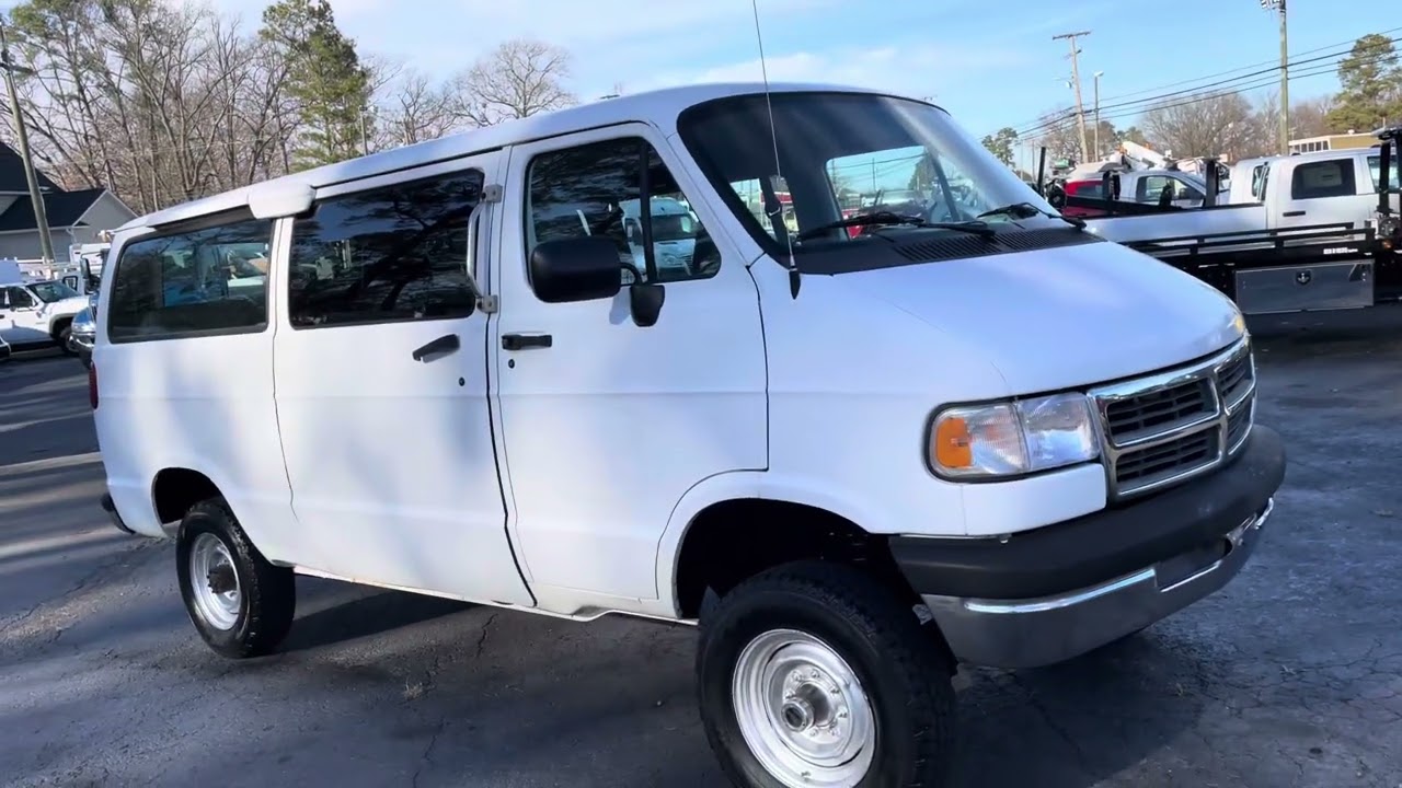 1997 8 Lug Dodge Ram Van 4x4 Off Grid Low Mileage Van For Sale