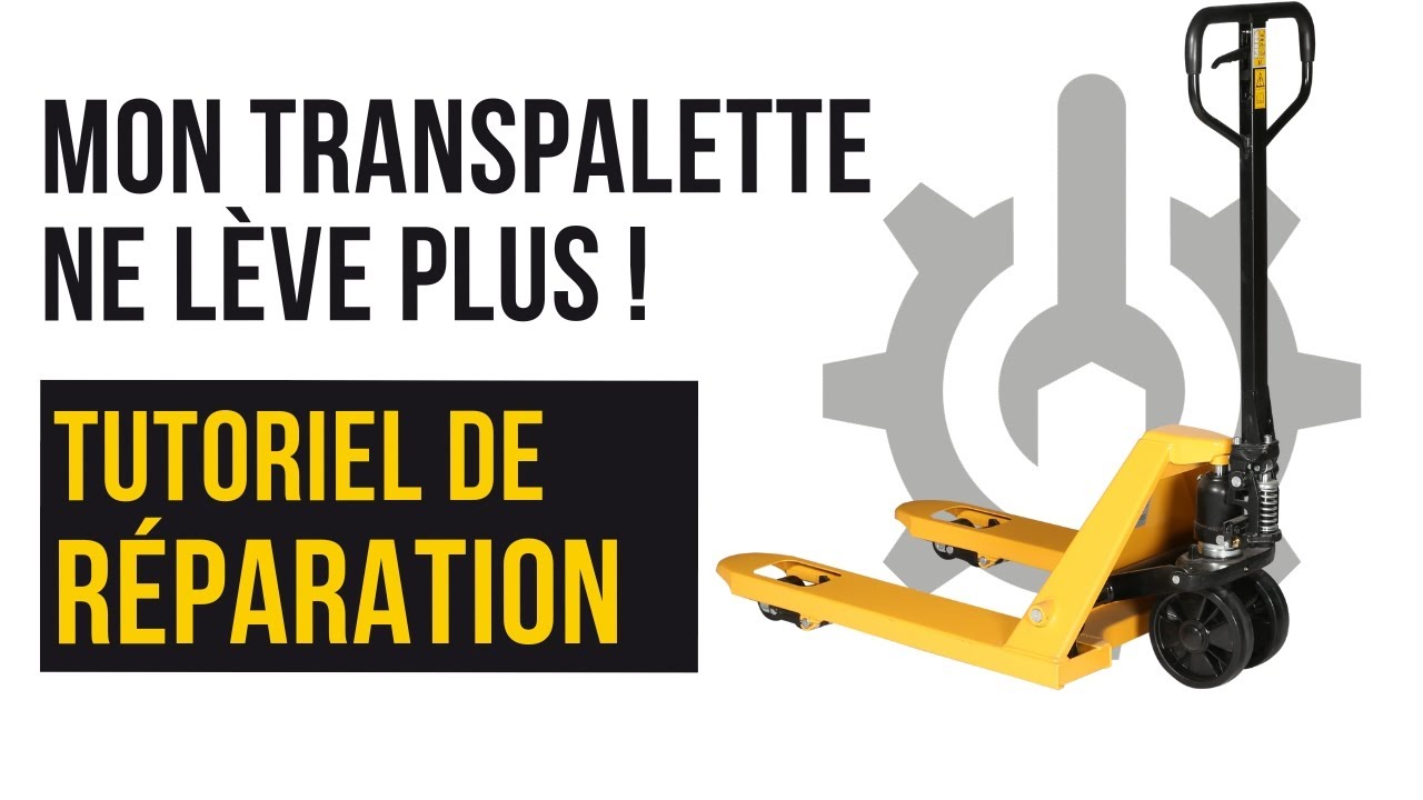 Mon transpalette ne lève plus , tuto de réparation - Manulevage