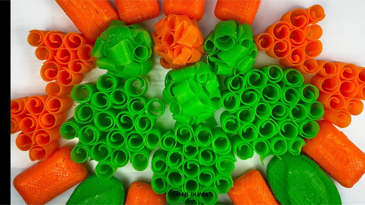 Cutting soap cubes. Relaxing Sounds !