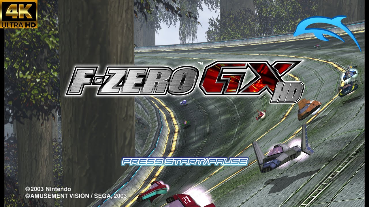 F-Zero GX 4K 60FPS UHD with HD Texture Pack PC Gameplay | Dolphin 5.0-16116 | GameCube Emulator