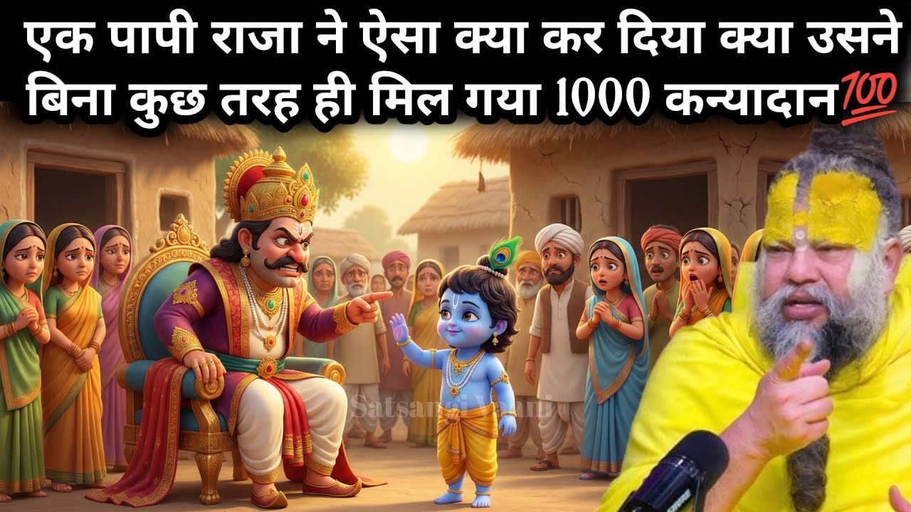 एक पापी राजा ने ऐसा क्या कर दिया क्या उसने बिना कुछ तरह ही मिल गया 1000 कन्यादान || Premanand Ji