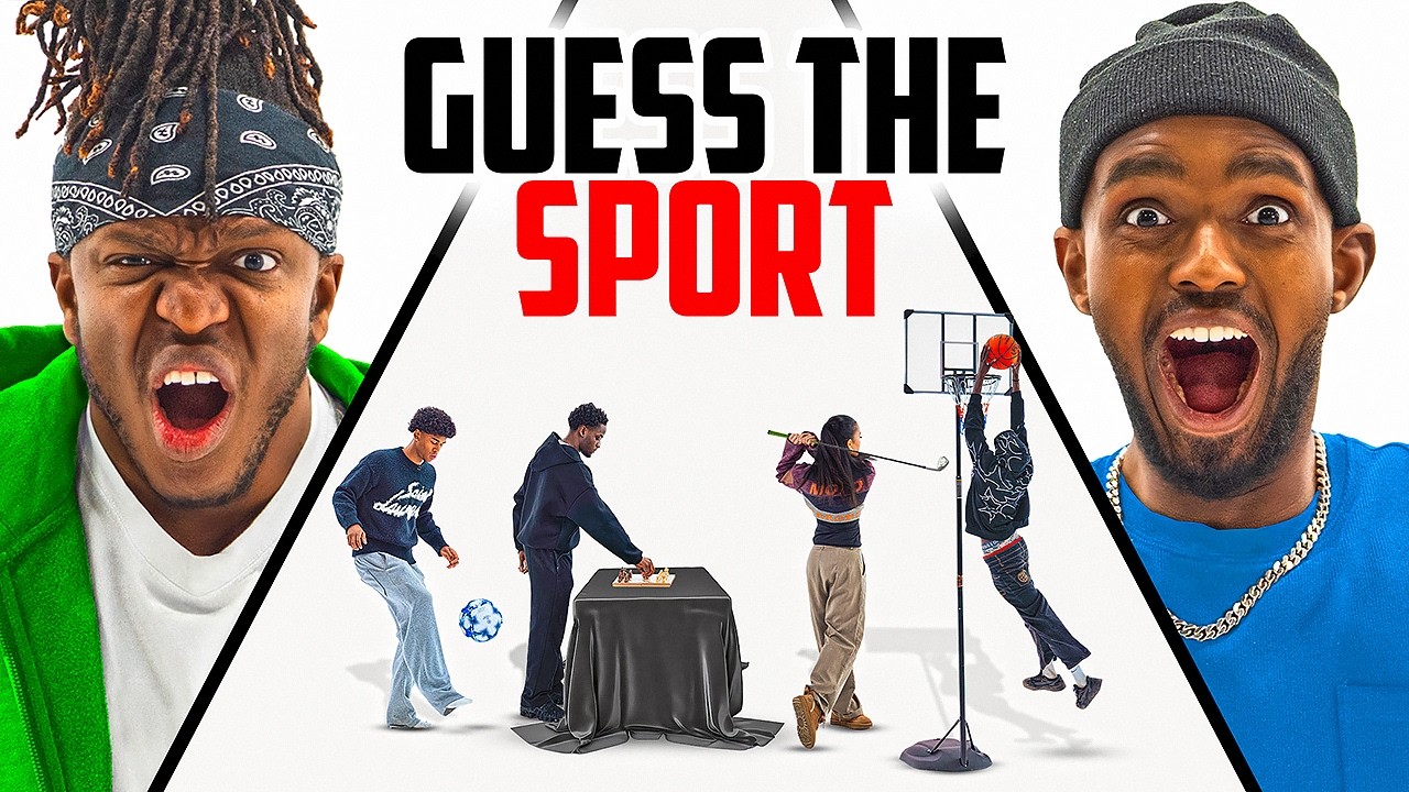 GUESS THE SPORT FT KSI, MAX KHADAR, HARRY PINERO