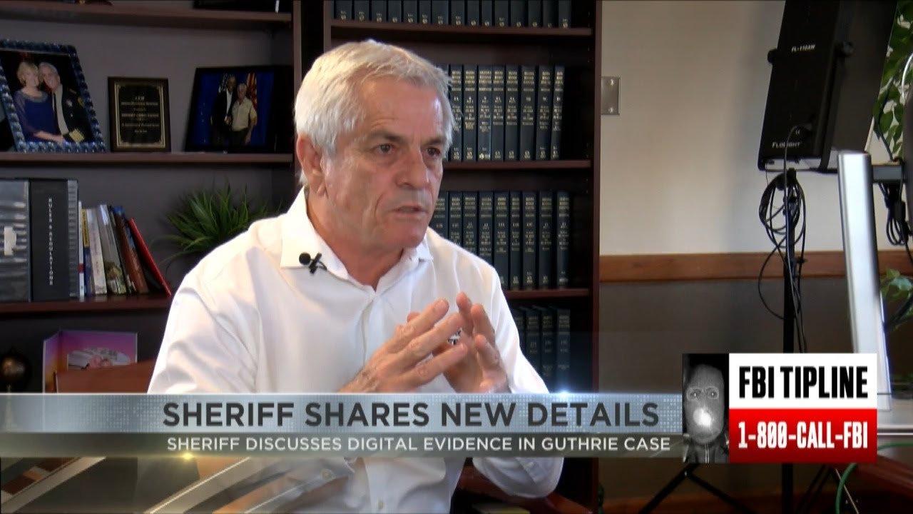 Pima County sheriff addresses digital evidence in Guthrie case