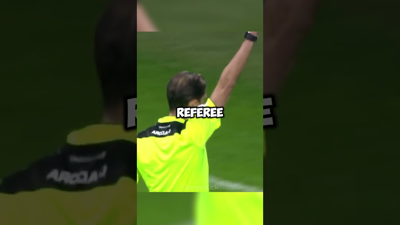 Is the referee's decision correct? 🤔#football