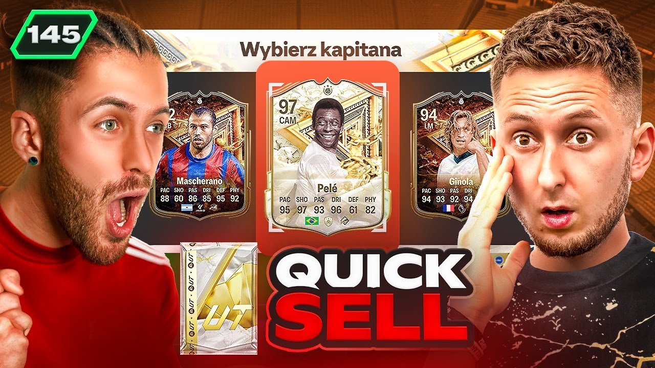 ZIOBI & LACHU W DRAFCIE? WIN ALBO QS IKONY [#145] FC25 ULTIMATE TEAM