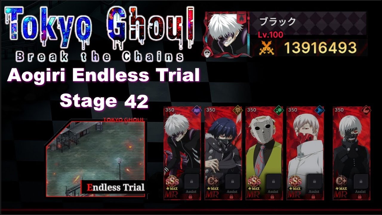 Aogiri Endless Stage 42 || Tokyo Ghoul &middot; Break the Chains