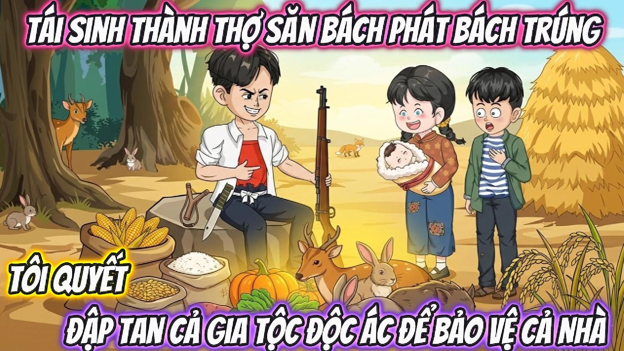 Tái Sinh Thành Siêu Thợ Săn Bách Phát Bách Trúng, Tôi Quyết Đập Tan Cả Gia Tộc Độc Ác Để Bảo Vệ Cả