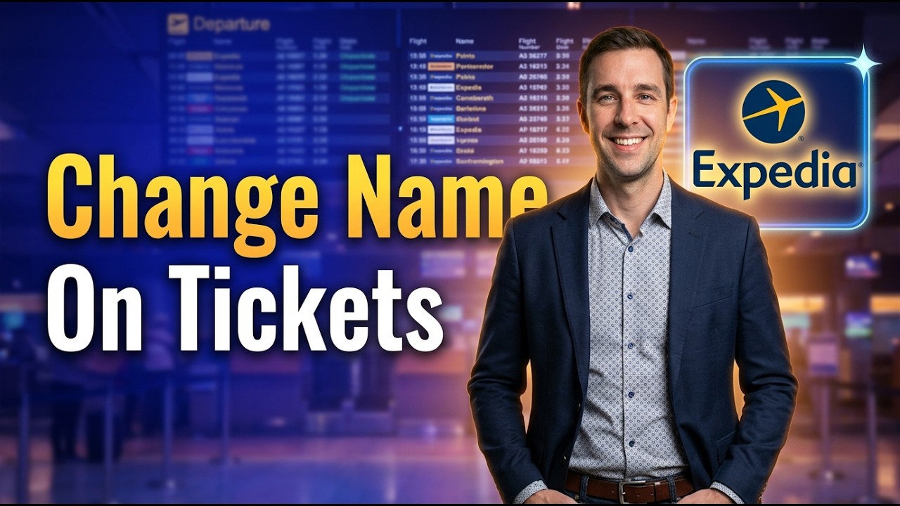How To Change Name On Expedia Tickets [2026 Guide]