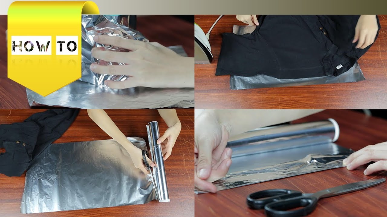 HOW TO - Aluminium Foil Wrap