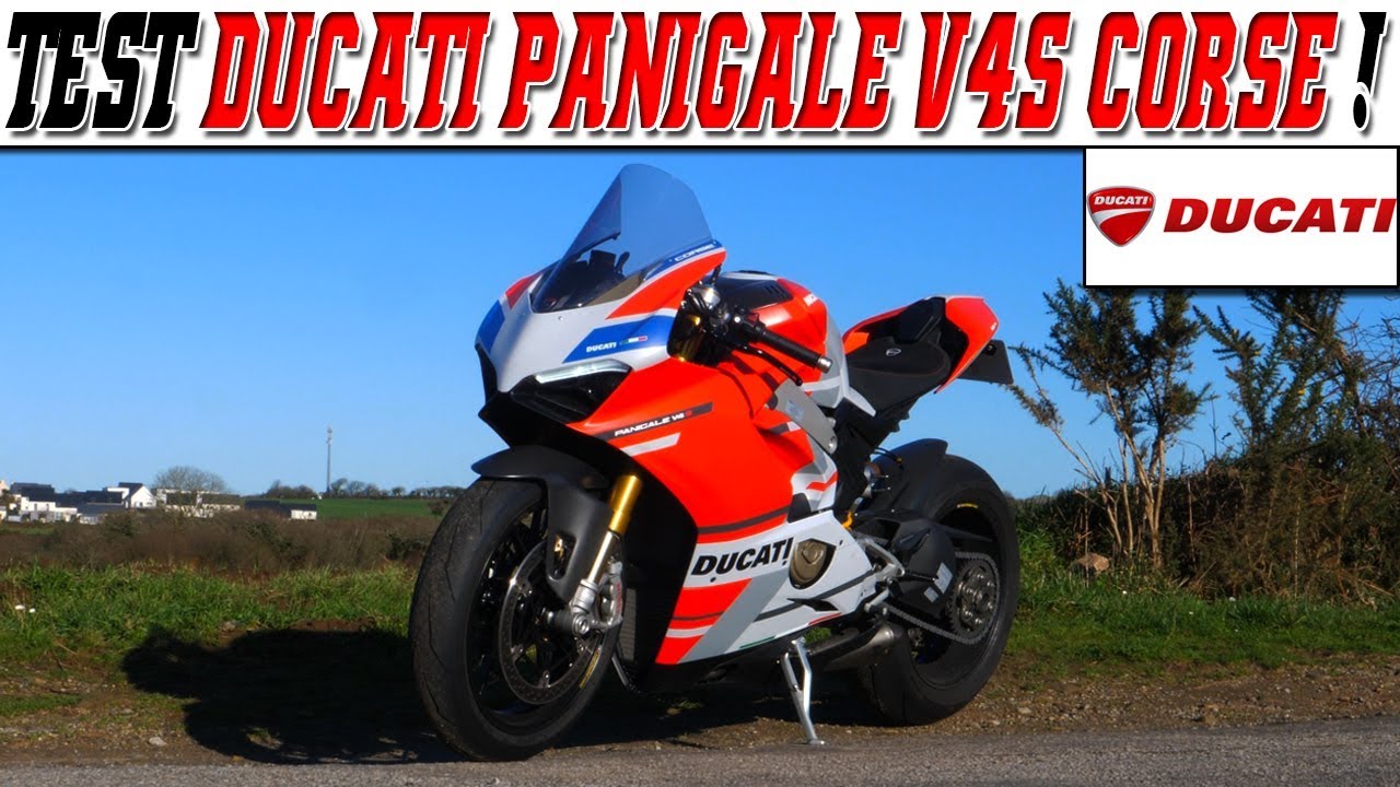 #MotoVlog 198 : TEST DUCATI PANIGALE V4S CORSE 231ch / CETTE MOTO EST TERRIFIANTE ! 😈