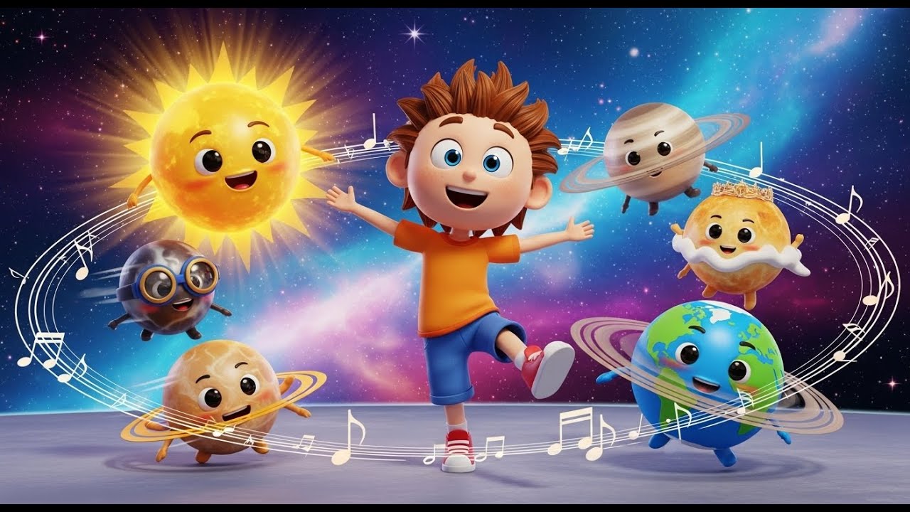 Ultimate Outer Space Planets Groove Song for Kids | Learn Planets & Nursery Rhymes 🚀🪐🎶