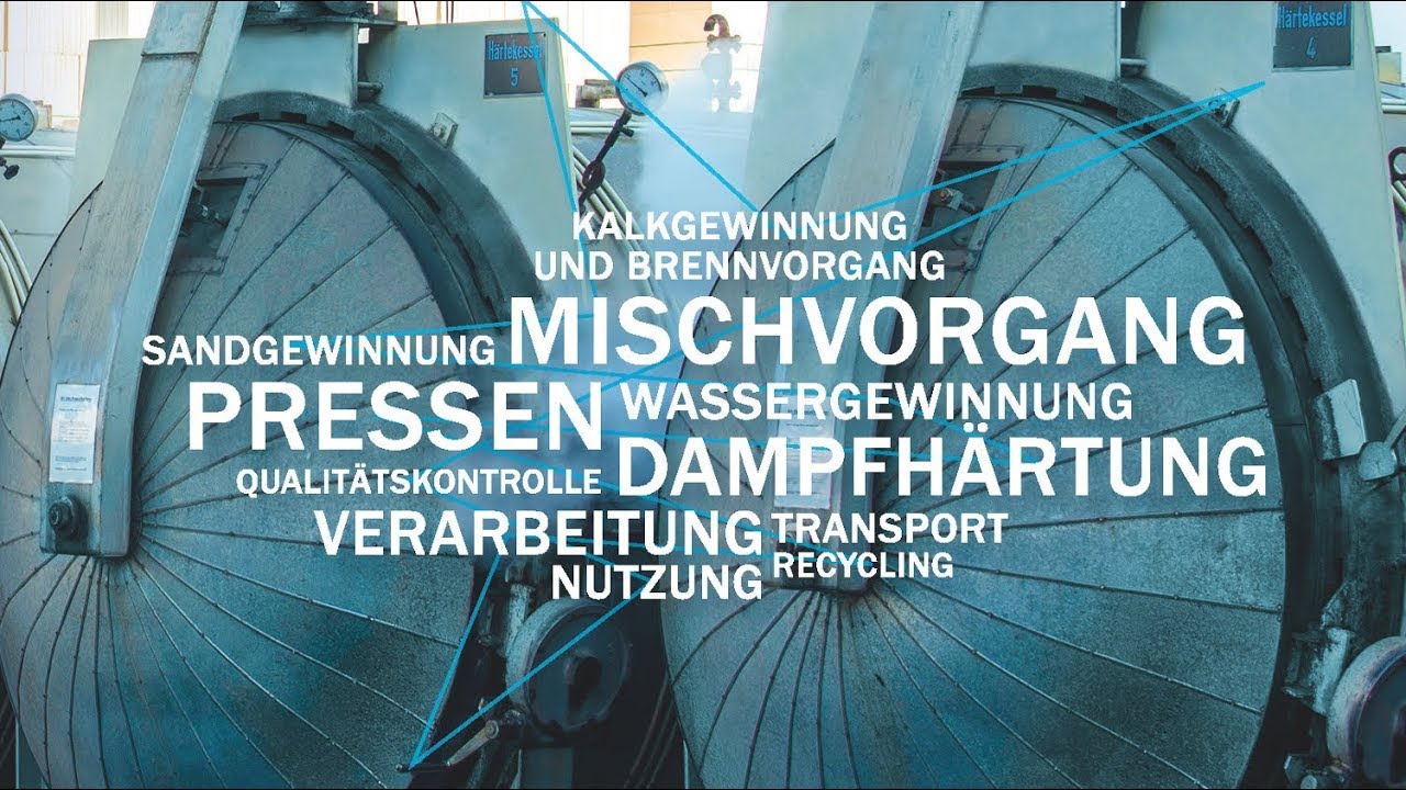 KALKSANDSTEIN - Rohstoffe, Herstellung, Verarbeitung und Nutzung