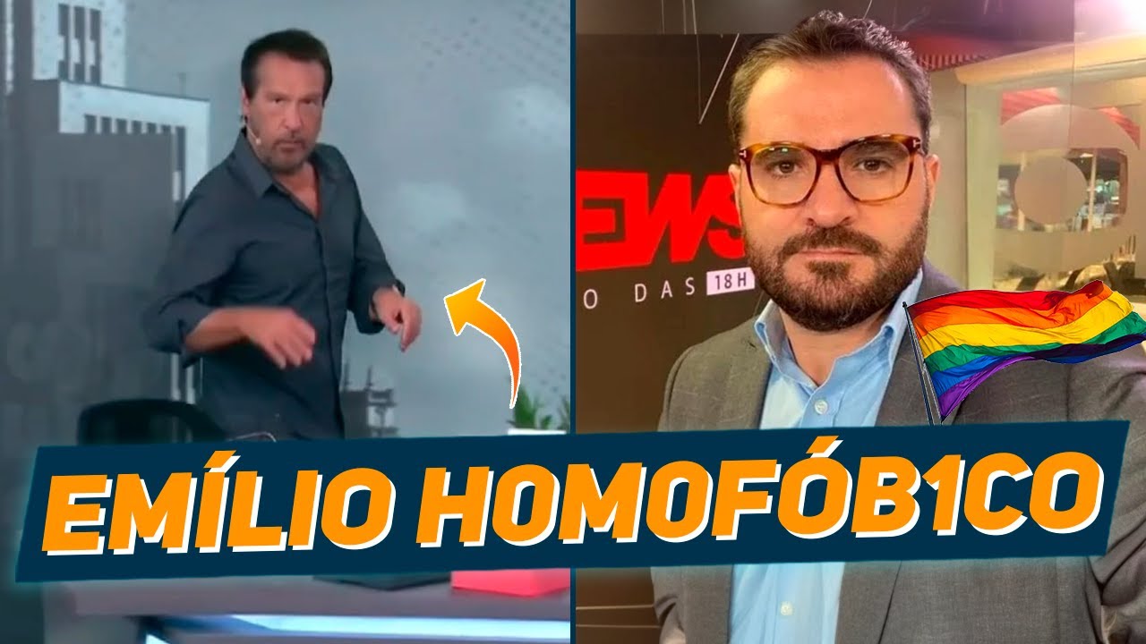 EMÍLIO SURITA FOI HOM0FOBIC0 COM JORNALISTA MARCELO COSME? | Não Minta Pra Mim #458