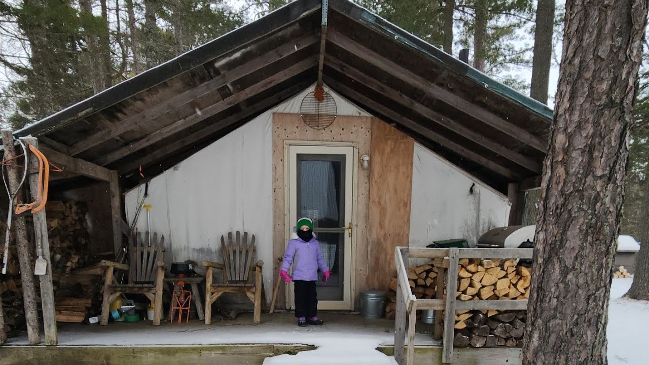 The Tent Winter Camp.