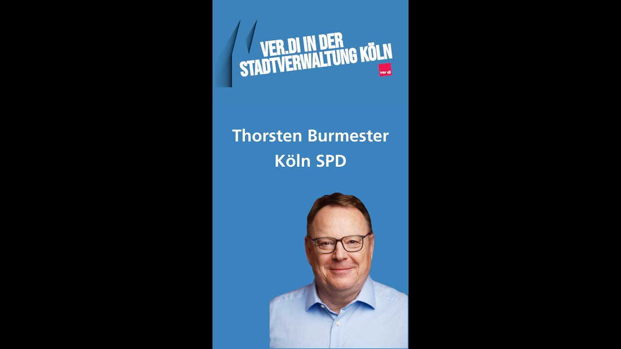 Oberbürgermeister*innenwahl 2025 - Torsten Burmester Köln SPD