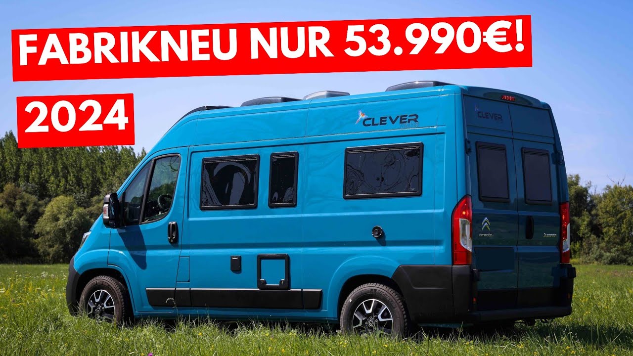 Discount Wohnmobil 2023: Clever Celebration 600. Maximal Ausstattung minimaler Preis Voll voll voll!