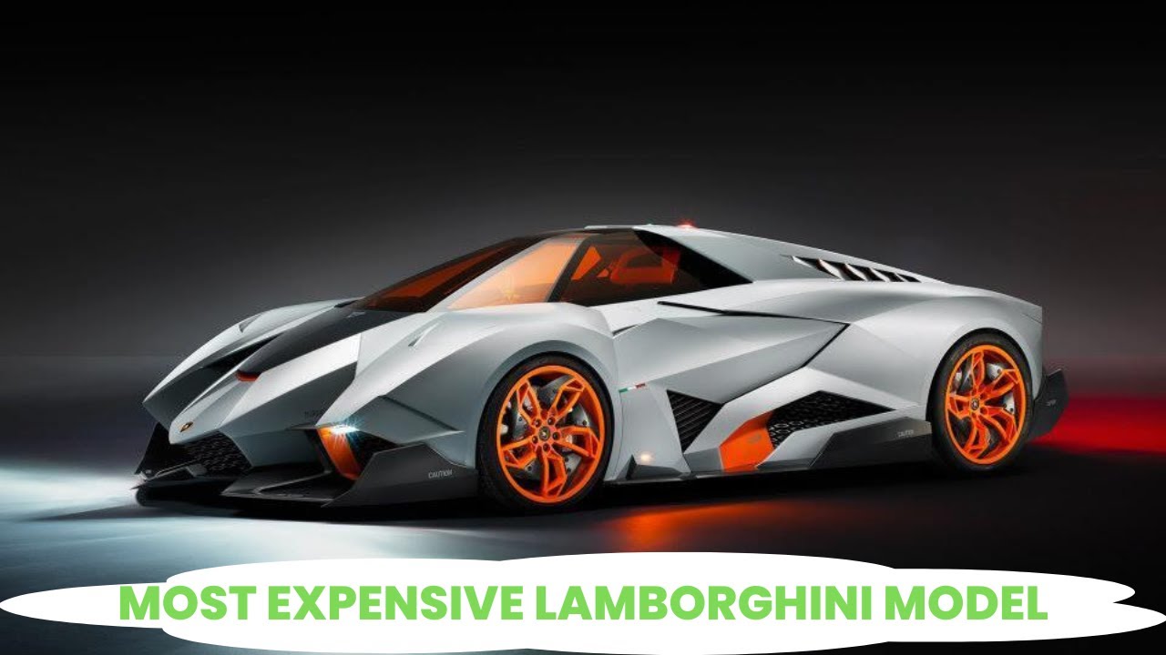 Here Are the Most Expensive Lamborghini Models on the Planet