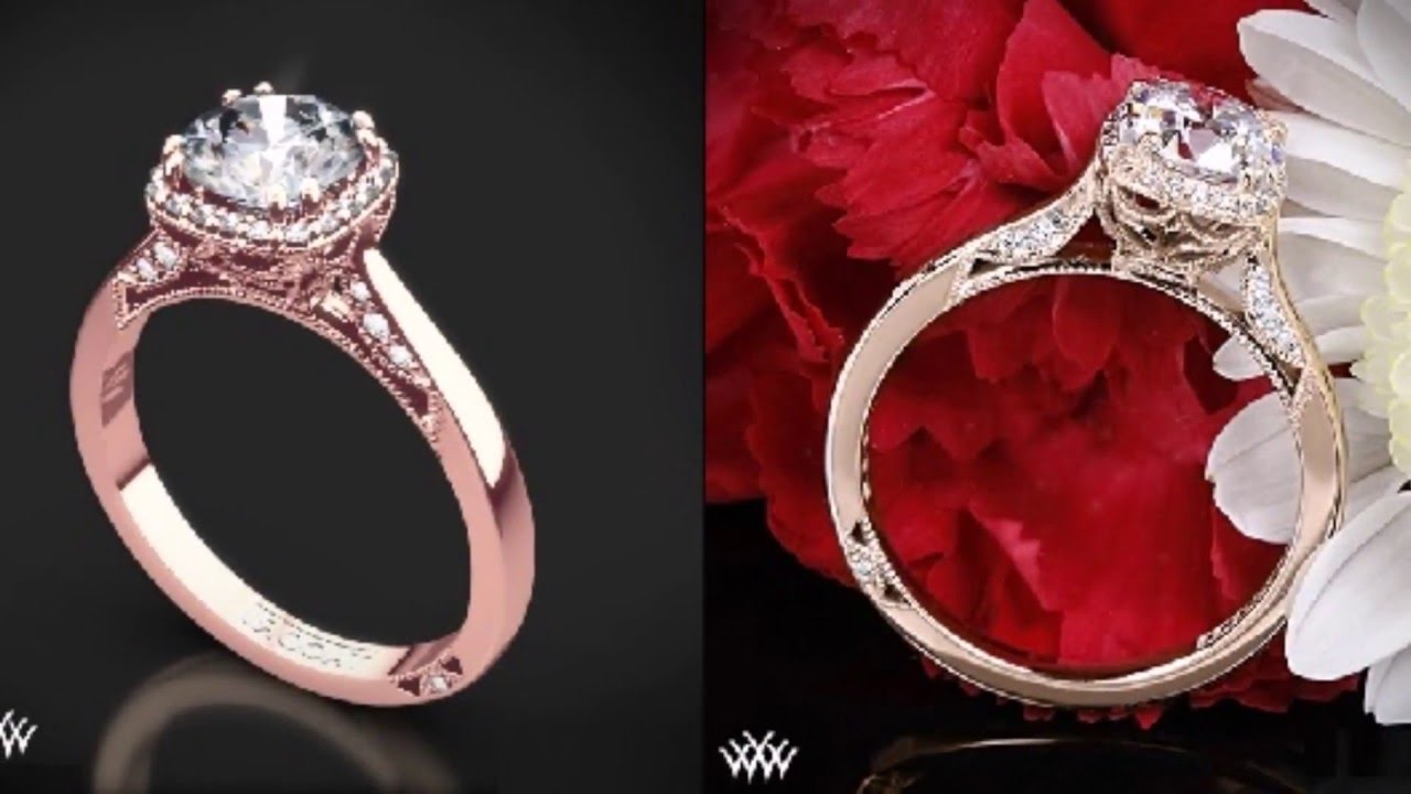 TOP 10 BEST ROSE GOLD ENGAGEMENT RING 2016