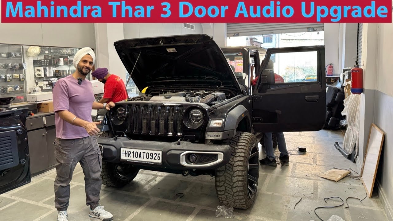Mahindra Thar Audio Upgrade Options | Best Place For Car Audio Upgrade | Thar Audio | Motor Concept