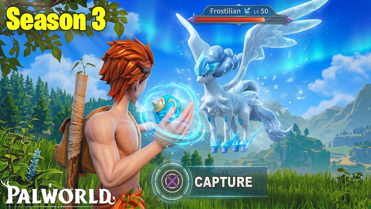 Finally Captured Frostallion 😍😍 | Palworld Gameplay  😍 | Part 23 | George Gaming |