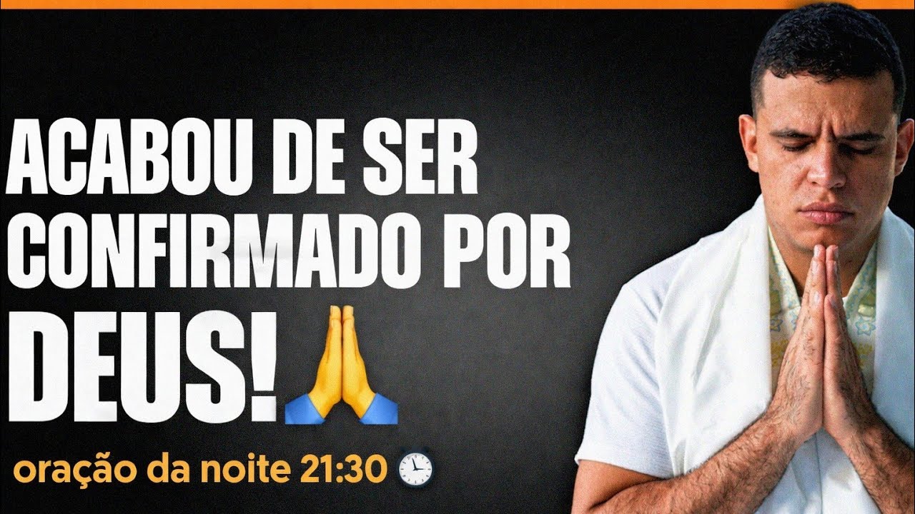 ACABOU DE SER CONFIRMADO POR DEUS! 🙏 | DIA 01 DE MARÇO