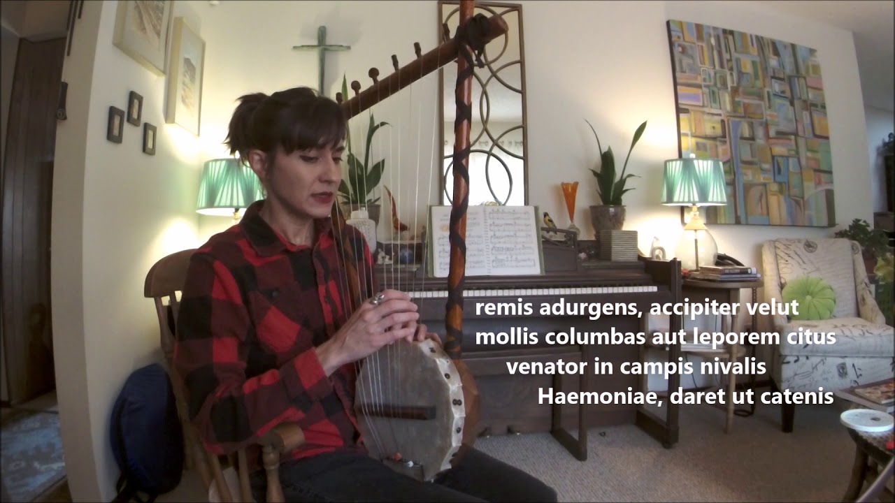 Nunc est bibendum /Horatii Carmen I.37 / Lyra