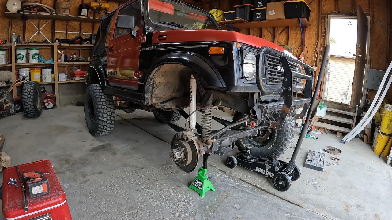 Suzuki Samurai Front axle rebuild