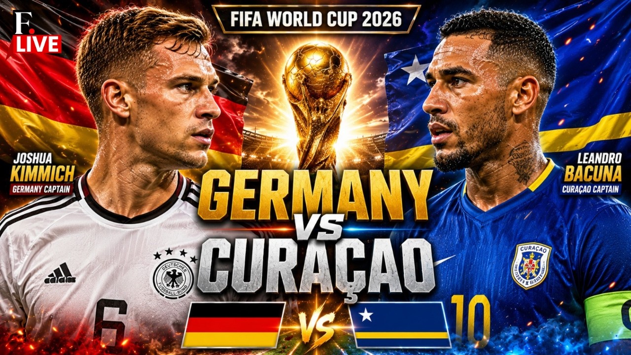🔴 FIFA World Cup 2026 LIVE: Germany vs Cura&ccedil;ao | FIFA Group E Clash | Jamal Musiala | Leandro Bacuna