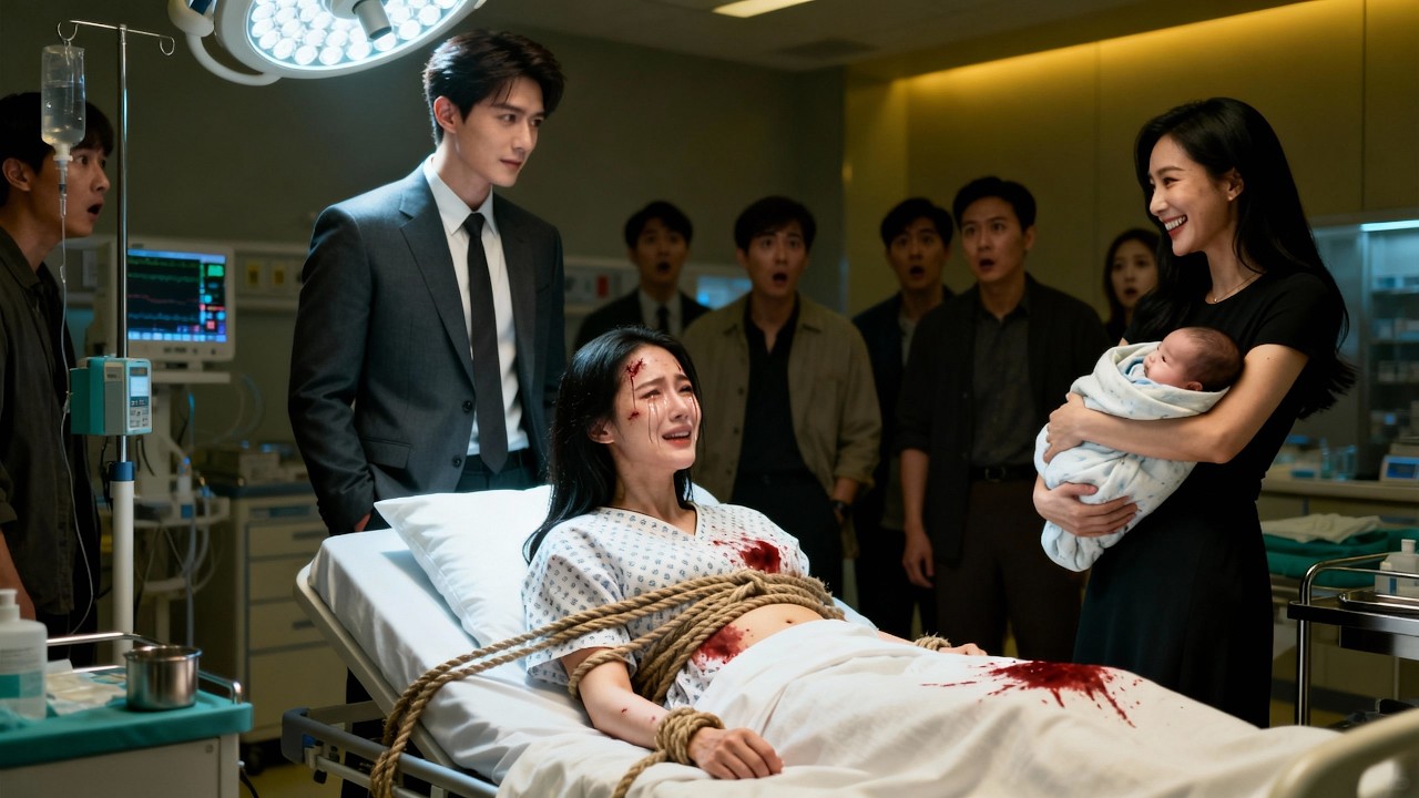 她九死一生诞下男婴，却被白莲花强行抱走攀附霸总！忍辱五年误撞总裁，萌宝神来助攻揭开真相，霸总心疼不已，势必要让狗男女付出惨痛代价！#爱情#短剧#都市#萌娃助攻