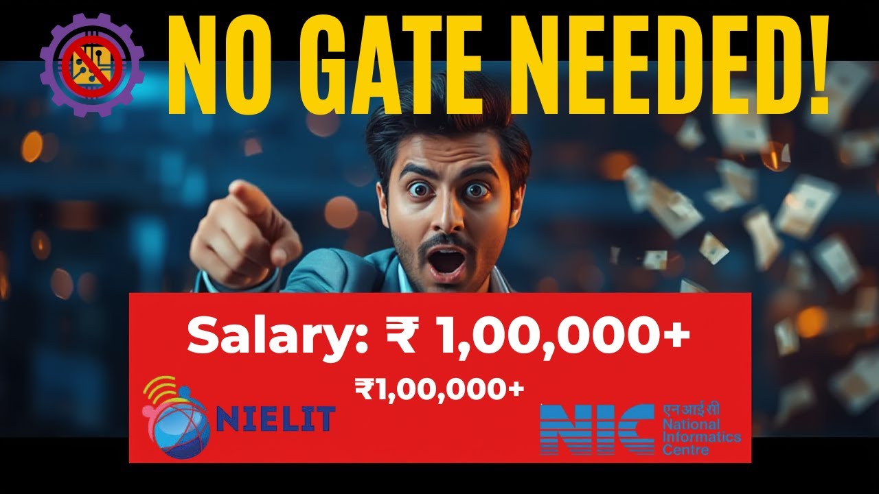 No GATE Score Required! 🚫 Get ₹1 Lakh/Month Job | NIC Recruitment 2026 Details
