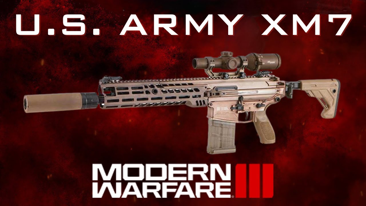 U.S. Army XM7 in Gunsmith - MW3 Hidden Weapons