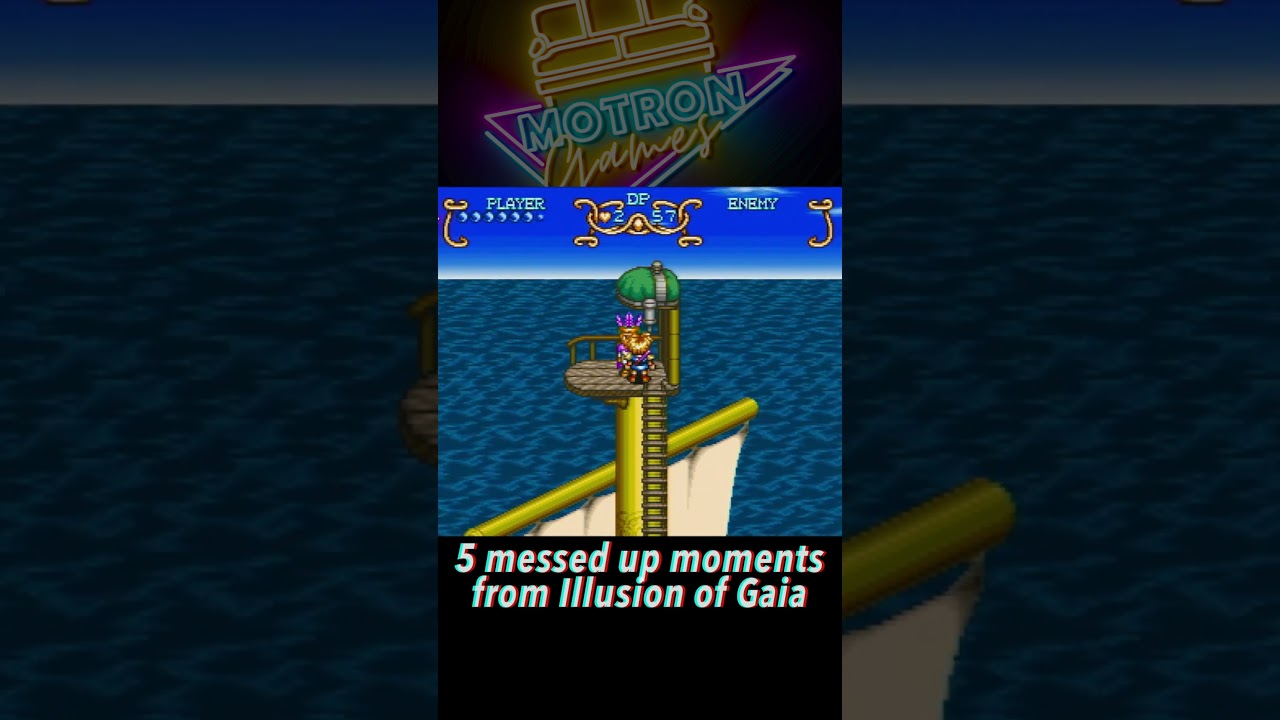 5 неудачных моментов из Illusion of Gaia #retrogaming #snes #illusionofgaia #supernintendo #enix