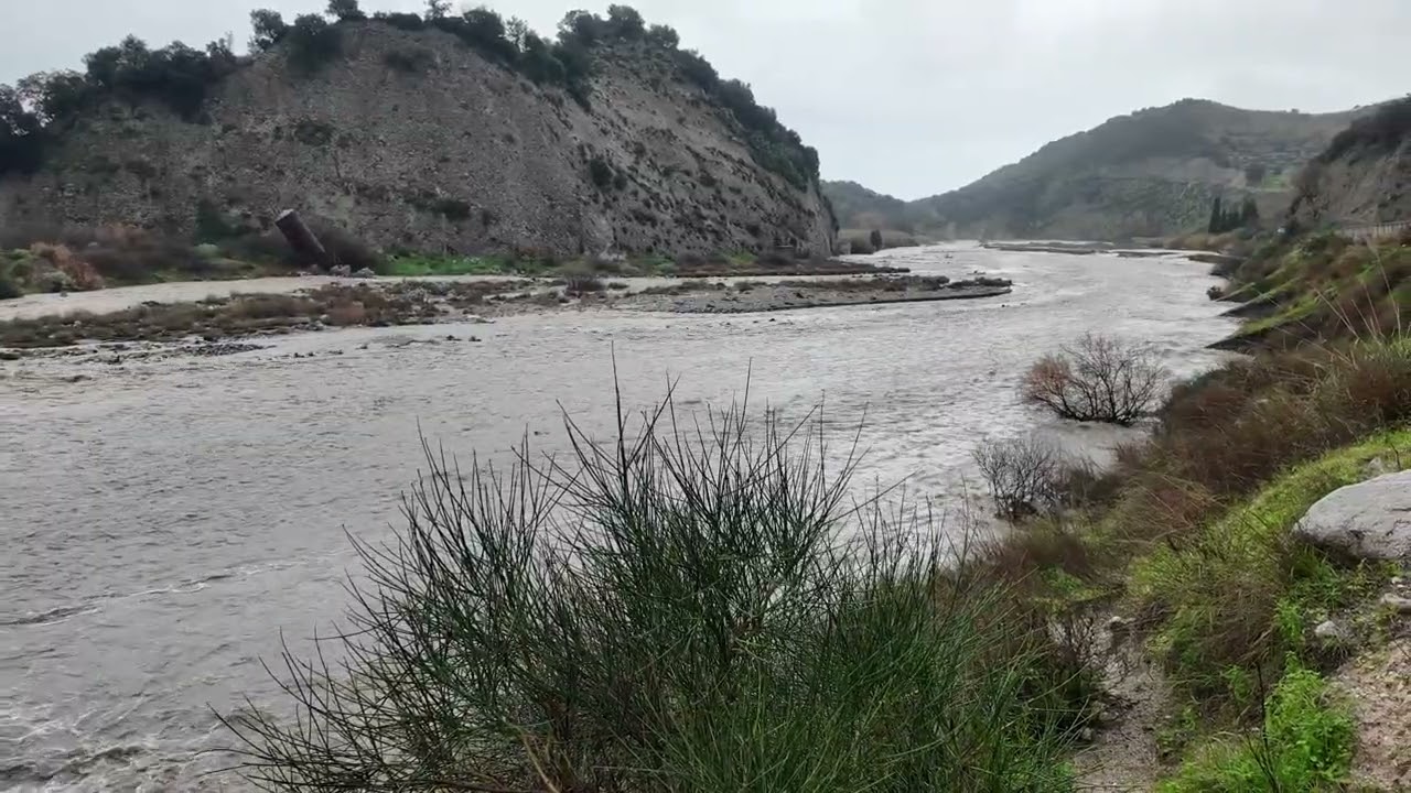 Fiumara Stilaro dopo le piogge 21 Gennaio 2026