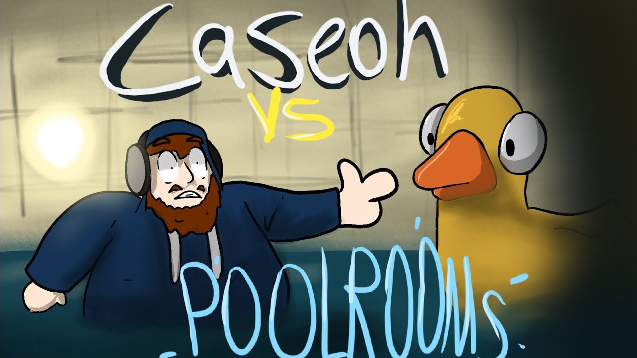 CASEOH VS THE POOLROOMS Animated!!!! Caseoh Animated