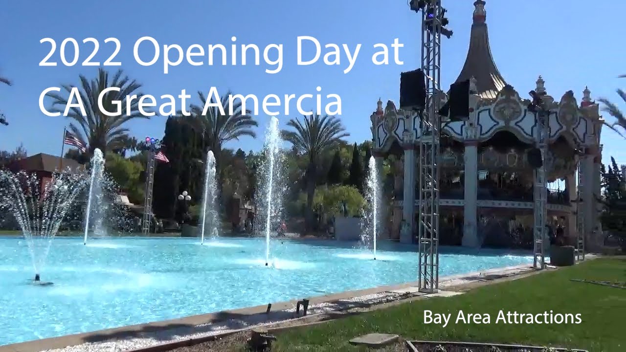 День открытия California Great America 2022