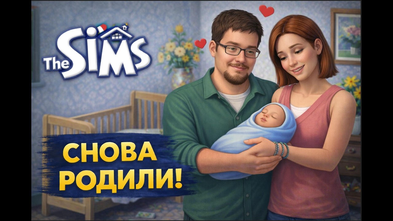 Родили и вырастили! Ура! 🌱 | THE SIMS 1 |Часть 16| #thesims #retrogames #sims