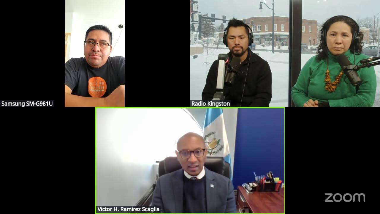 La Voz con Mariel Fiori, 27 enero 2026: El cónsul general de Guatemala en Nueva York Víctor Ramírez