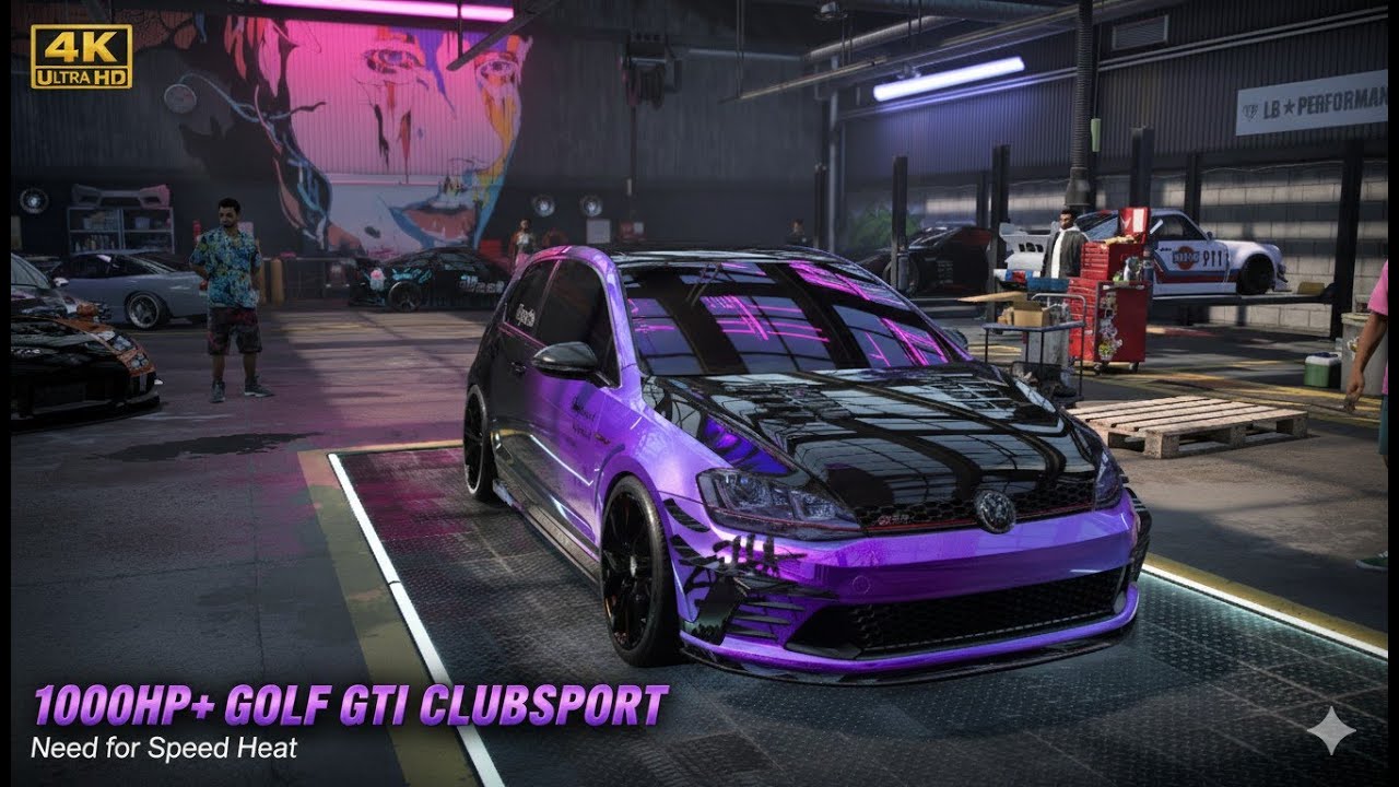 Need for Speed Heat | 1000HP+ Volkswagen Golf GTI Clubsport – Full Customization 4K