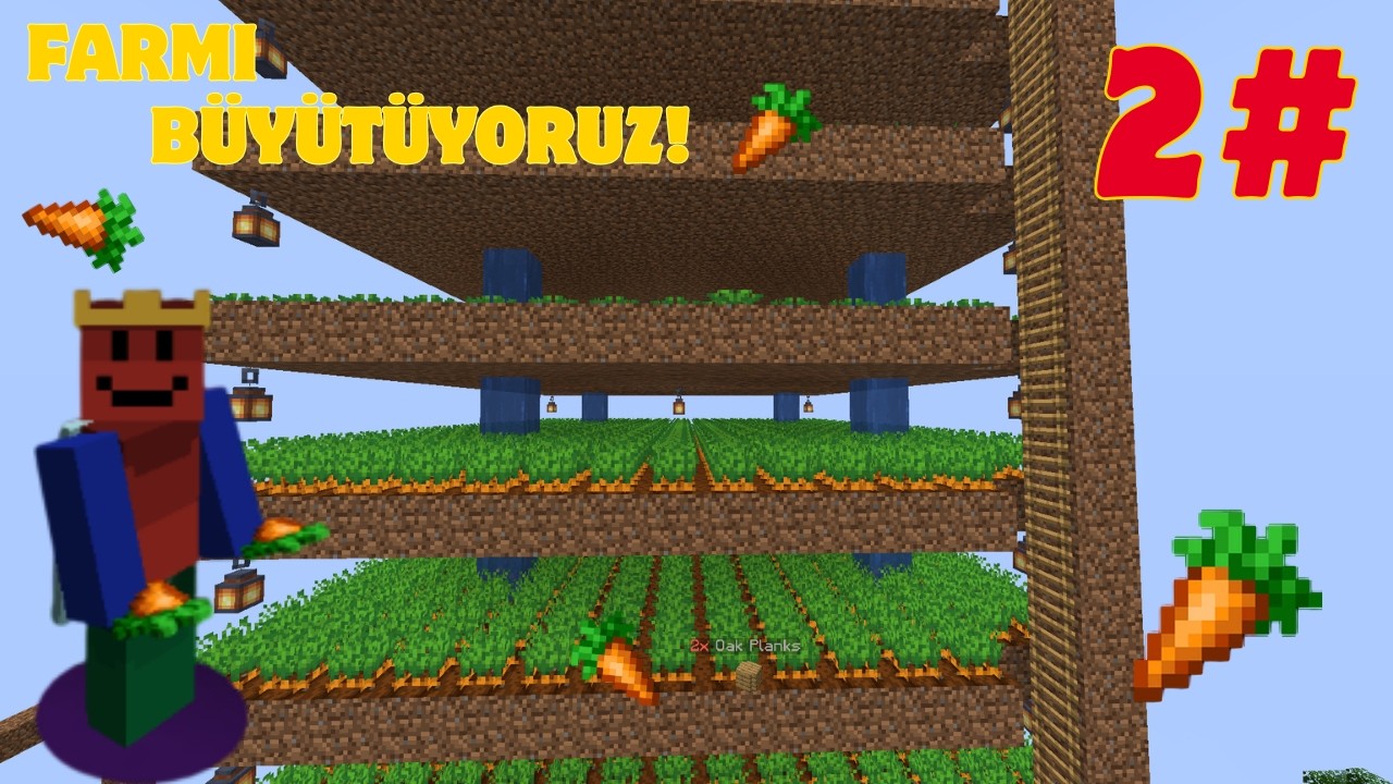 Sunucu'nun EN BÜYÜK Farmını Yapıyorum Bölüm 2# AtlasOyuncu⛏⚒