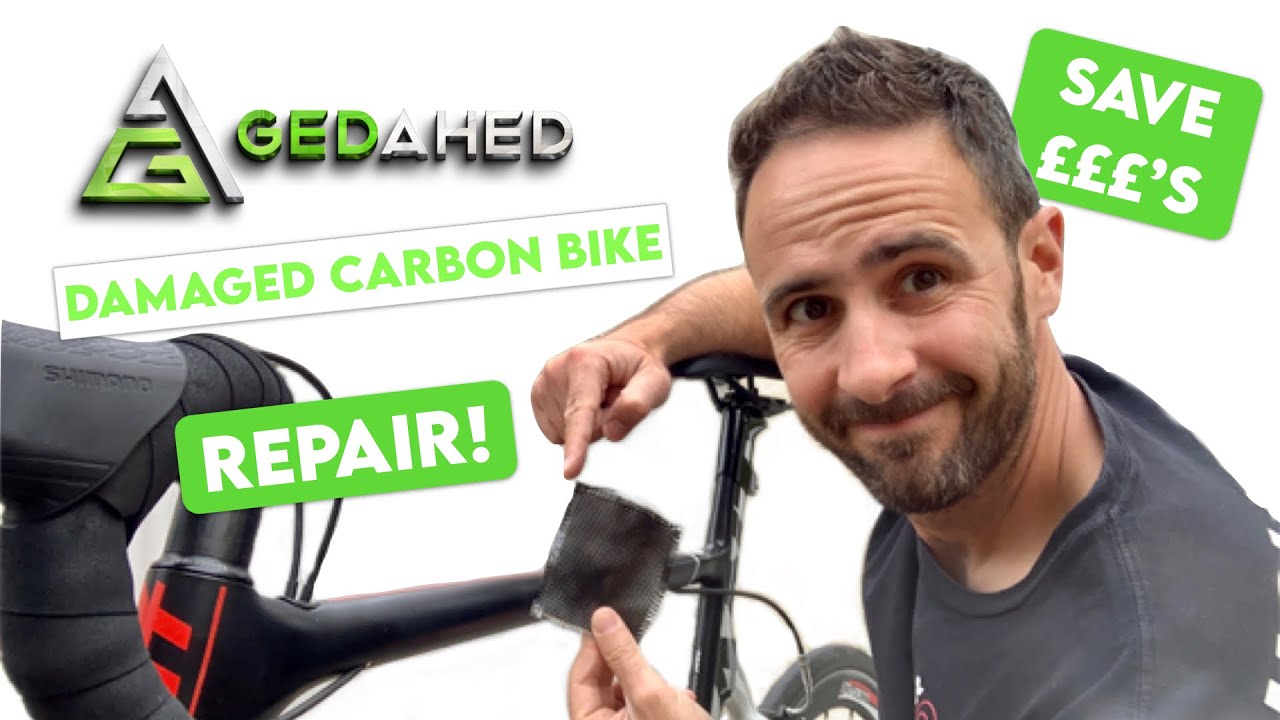Carbon Road Bike Repair CHEAP! Semi Pro Finish! Part 1