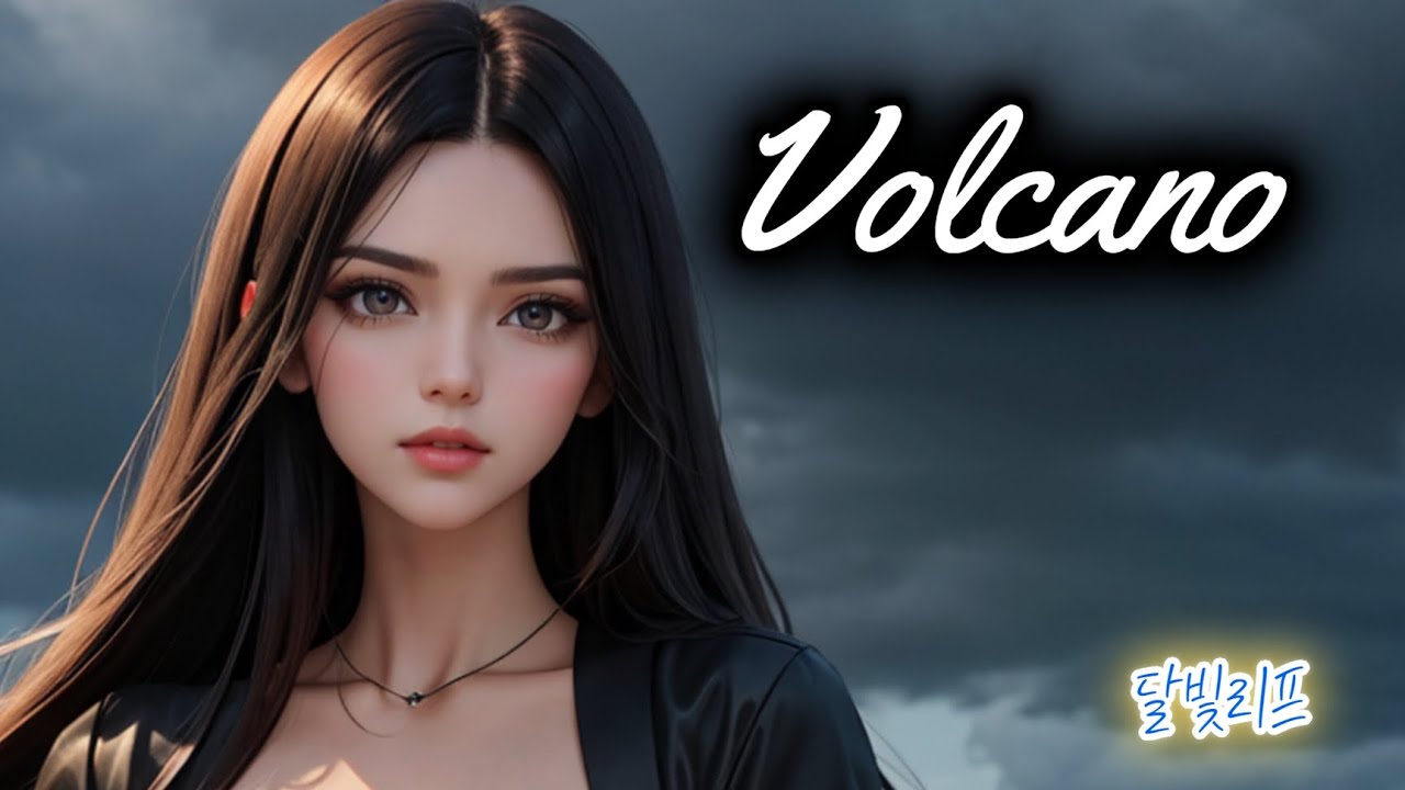 Volcano | [달이]의 에너지 보컬 | 달빛리프 🌙 #AI가수 #AI음악 #kpop #rock #krock