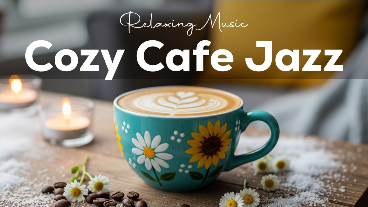 [Spring Coffee Jazz] ☕ Positive Energy Jazz Piano & Smooth Bossa Nova for a Great Mood