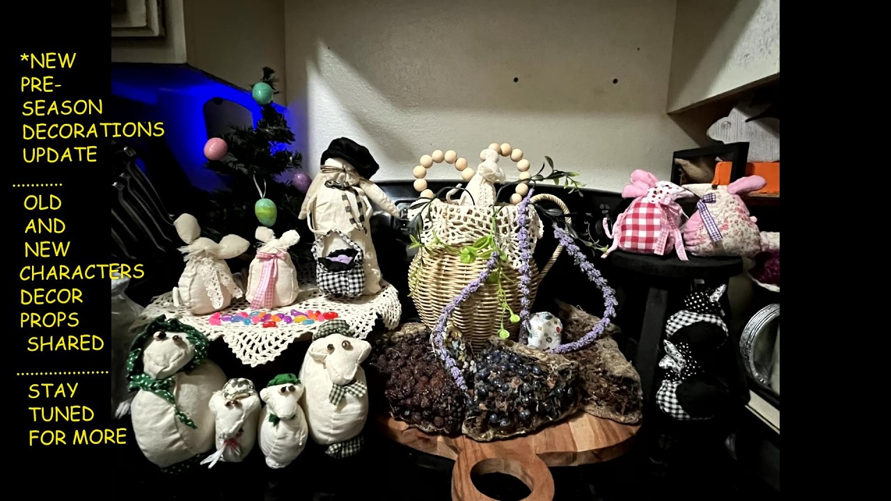 *NEW PRE-SEASON DECORATIONS UPDATES🧵STAY TUNED  / MEET FATHER BUNNI/ MOTHER BUNNI COMING SOON