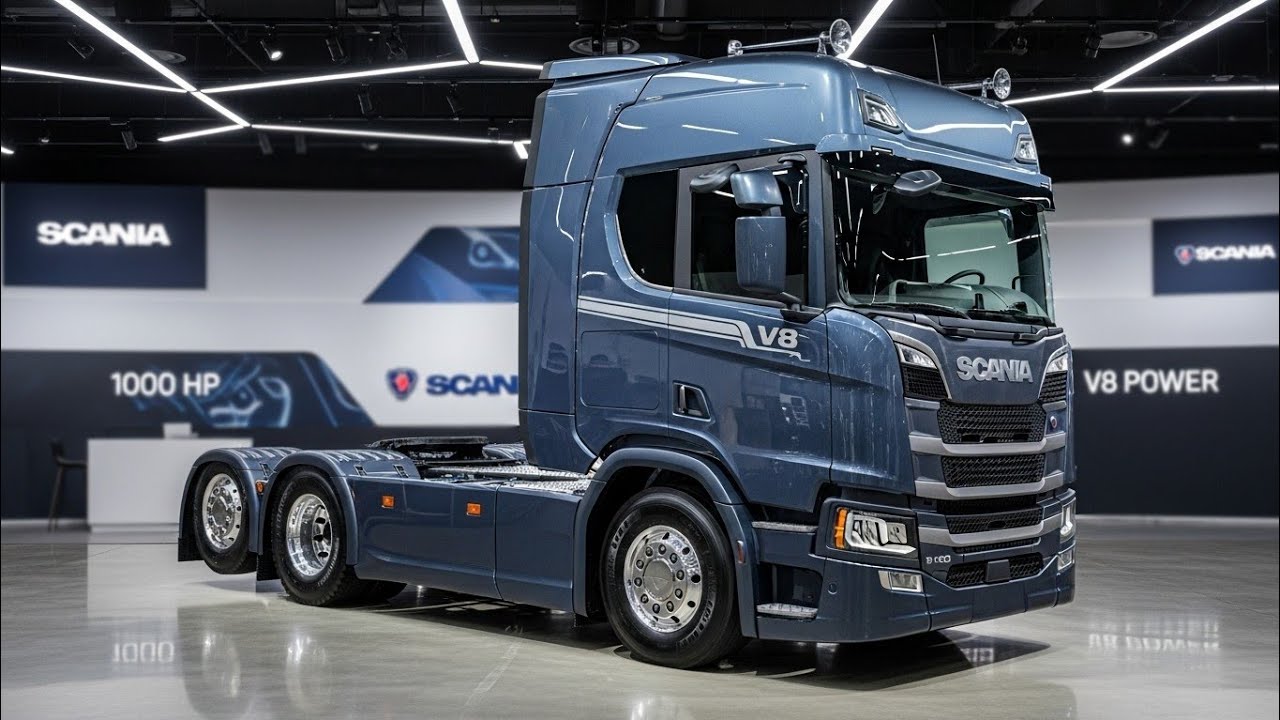 New Scania V8 2026 😱 Most Powerful Truck Ever? | Price Revealed