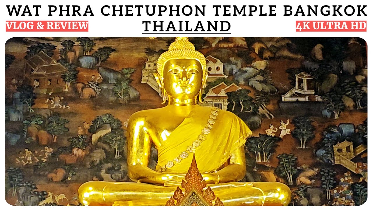 Wat Phra Chetuphon Bangkok Thailand