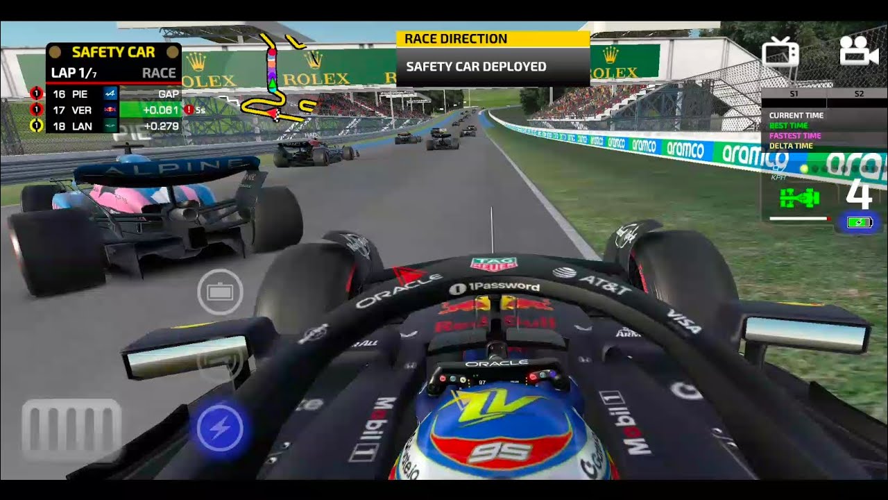 Monoposto Championship S1 R 10 : I changed difficulty and this happened 😮 | Hungary Gp