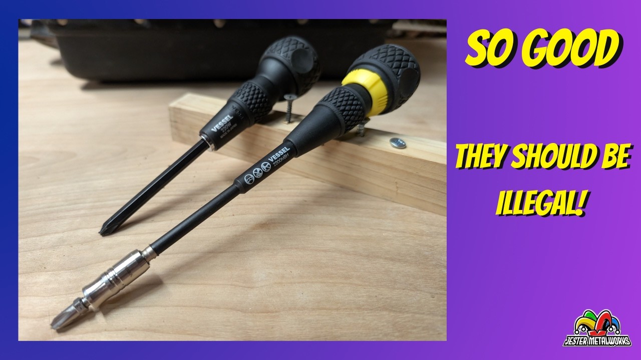These Screwdrivers Feel ILLEGAL to Use… (Vessel 2200MBH vs 220W3J1)
